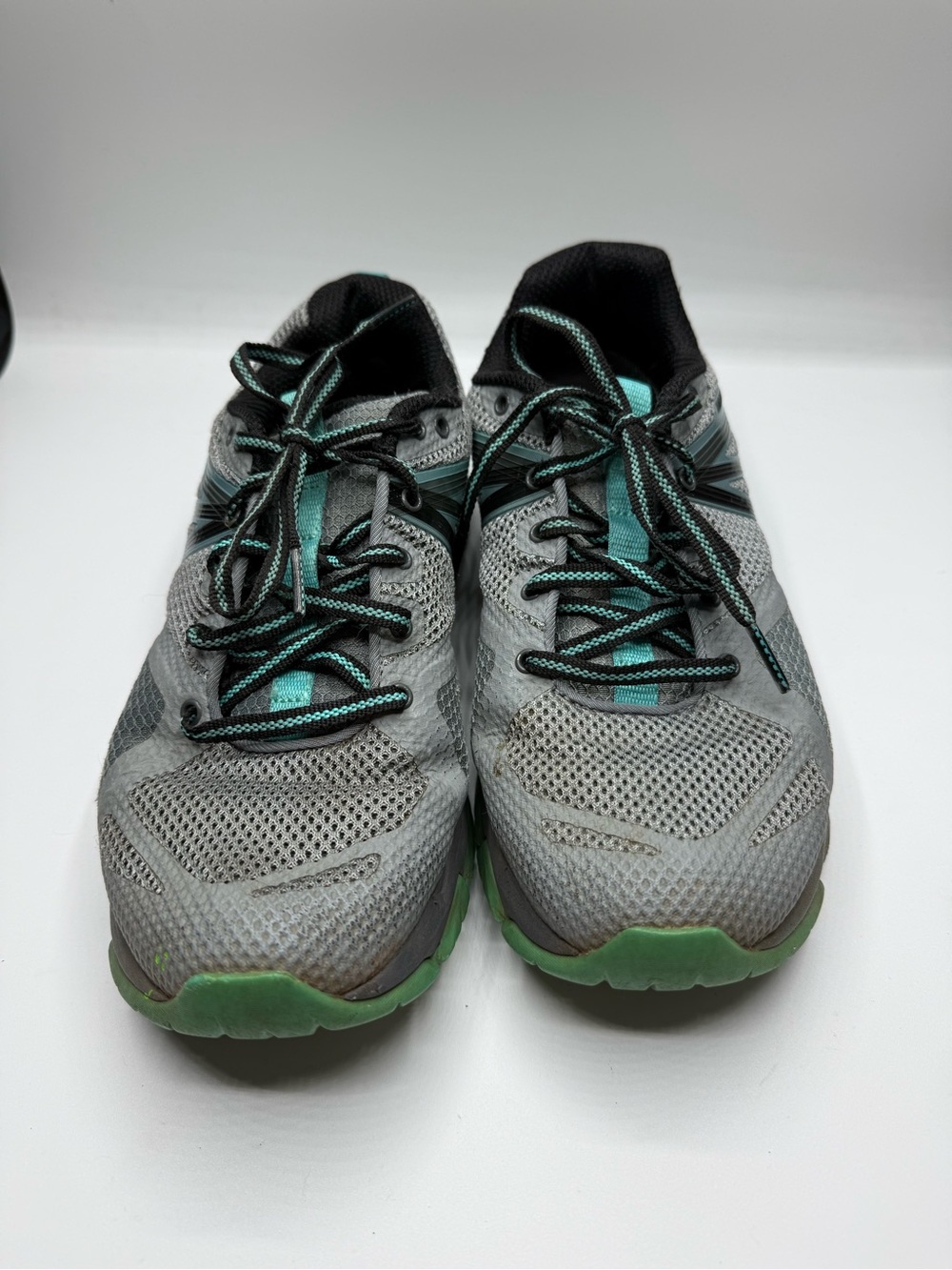 Merrell Women’s Size 8 Gray Teal Trail Running Hiking Shoes J05514